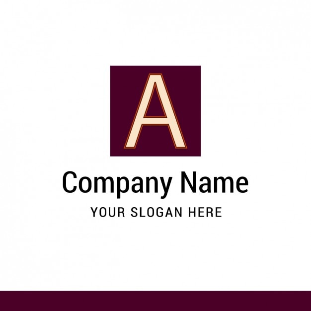 Vettore gratuito colorato logo aziendale