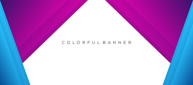 Colore gradiente banner background design moderno