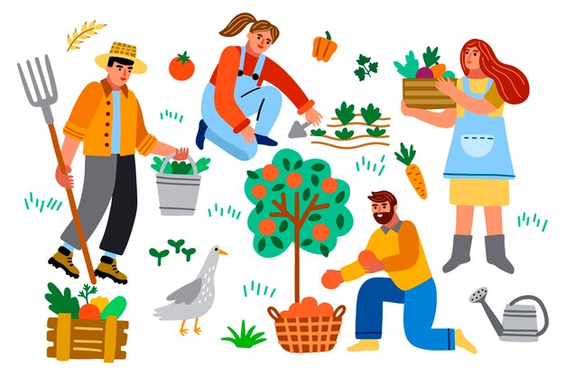 Concetto di agricoltura biologica