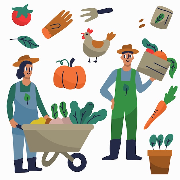 Concetto di agricoltura biologica