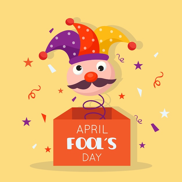 Concetto di celebrazione del giorno dei pesci d'aprile