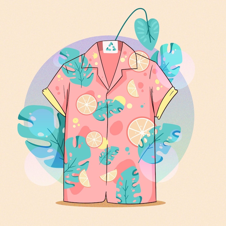 Vettore gratuito concetto di moda sostenibile design piatto