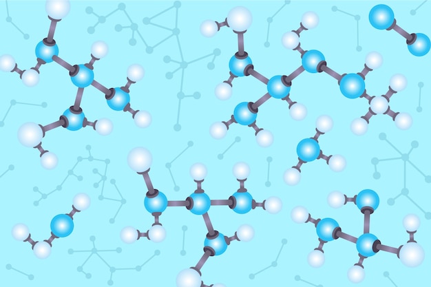 Concetto di sfondo di scienza realistica