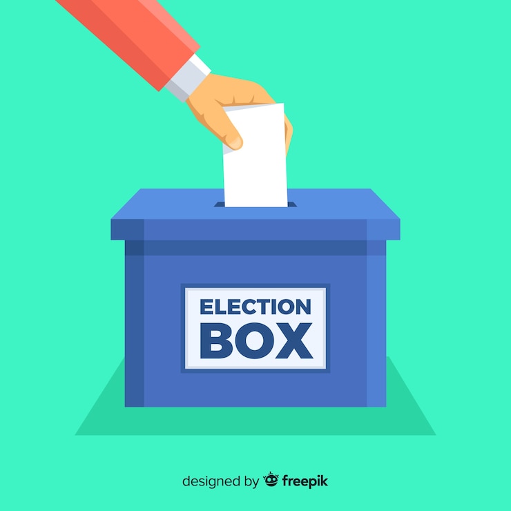 Vettore gratuito concetto di voto
