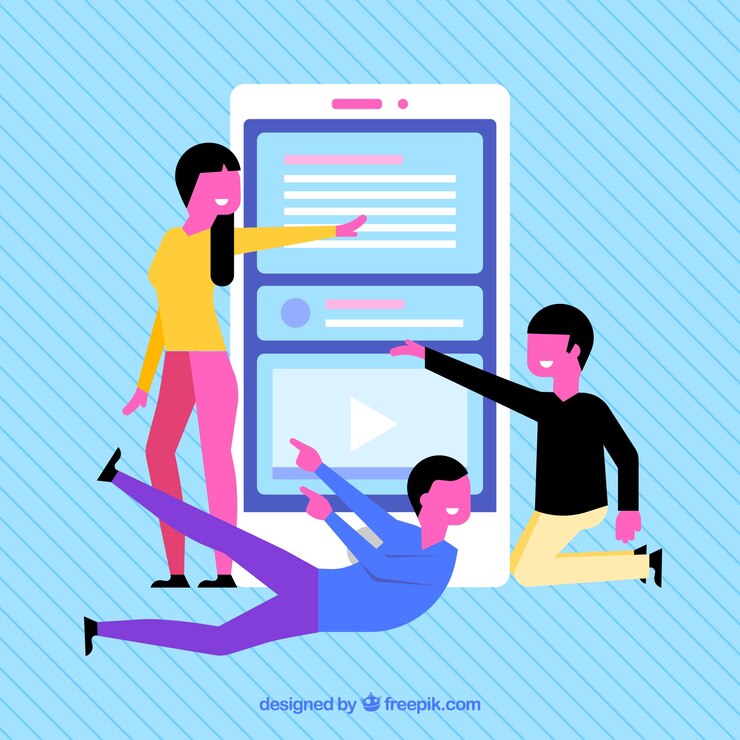 Vettore gratuito concetto per landing page
