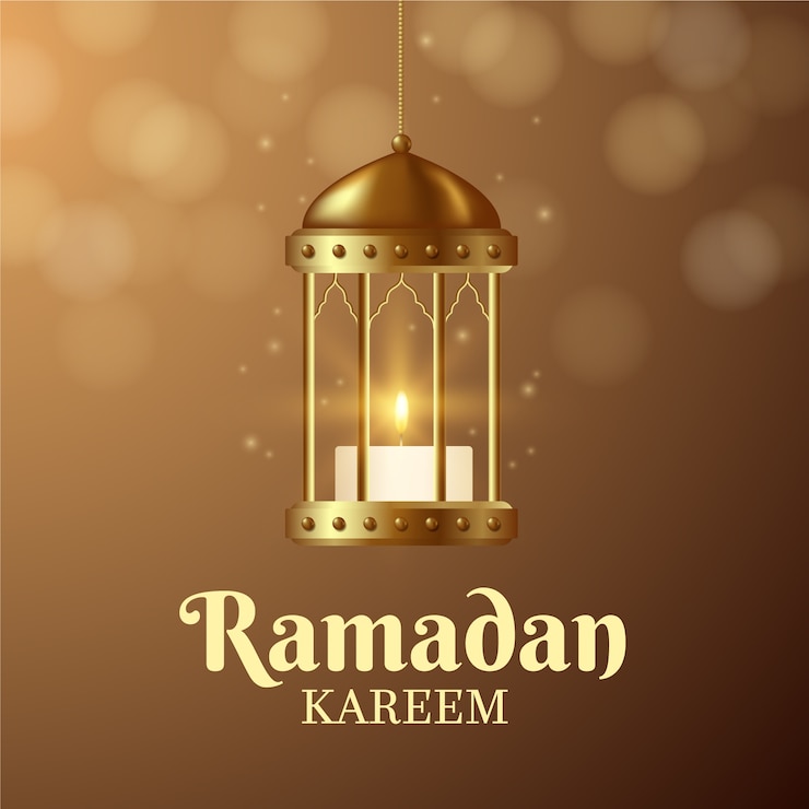 Vettore gratuito concetto realistico del ramadan