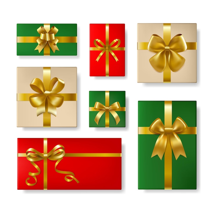 Vettore gratuito confezione regalo