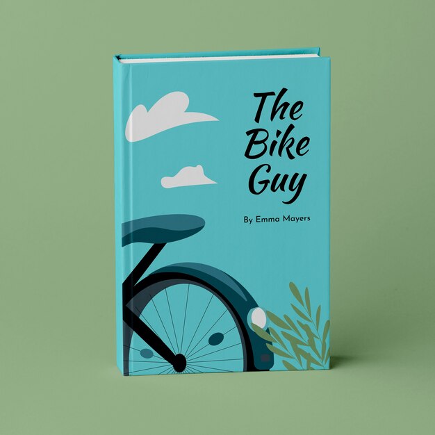 Copertina del libro wattpad del ragazzo della bici