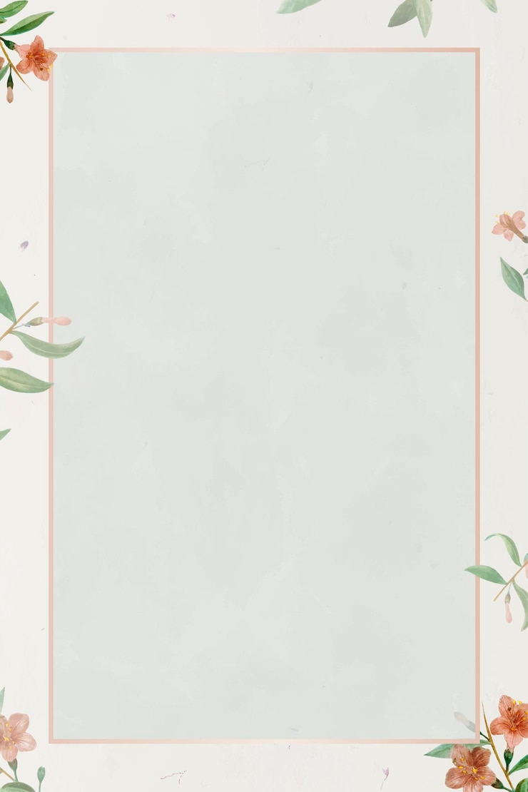 Vettore gratuito cornice rosa con motivo azalea cinese sullo sfondo