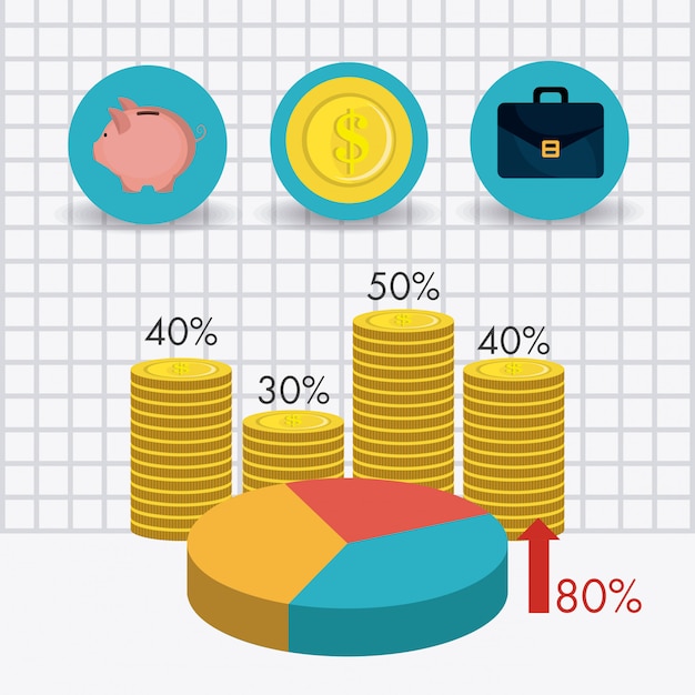 Crescita del business e statistiche sul risparmio di denaro