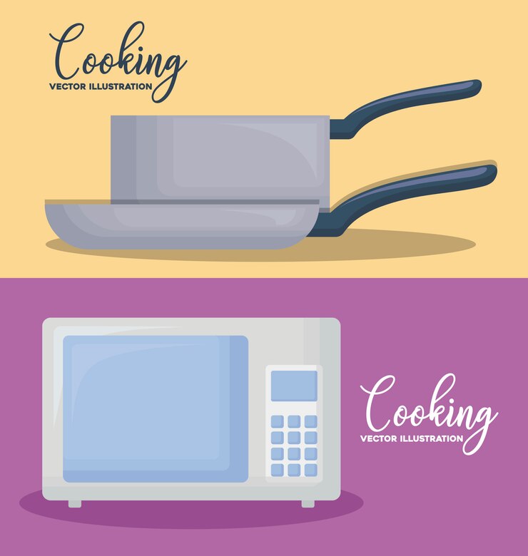 Vettore gratuito cucina e ristorazione