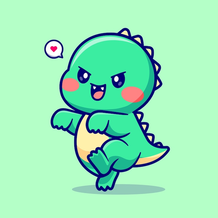 Vettore gratuito cute dino dracula vampire cartoon vector icon illustrazione animale iconica di vacanza vettore piatto isolato