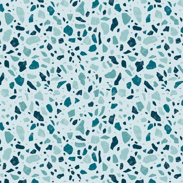 Design con motivo a terrazzo monocromatico