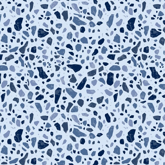 Design con motivo a terrazzo monocromatico