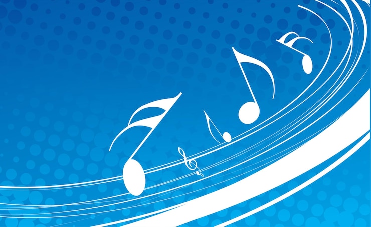 Vettore gratuito design del poster del partito di musica su sfondo di struttura