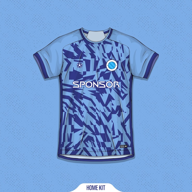 Vettore gratuito design della maglietta sportiva pronto per la stampa - maglia da calcio per sublimazione