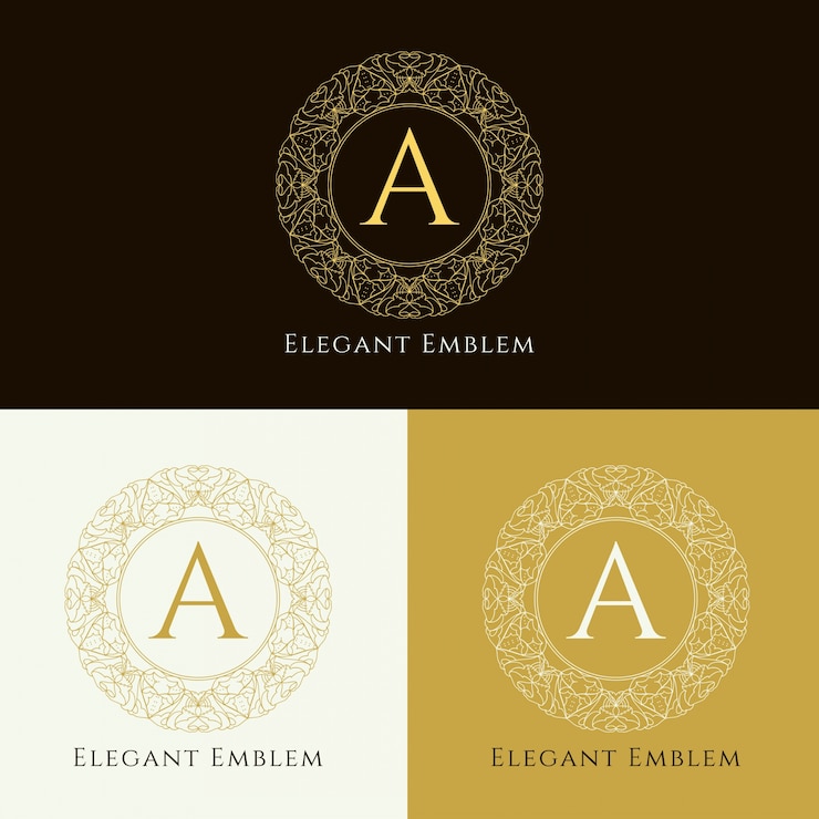 Vettore gratuito design elegante astratto monogramma