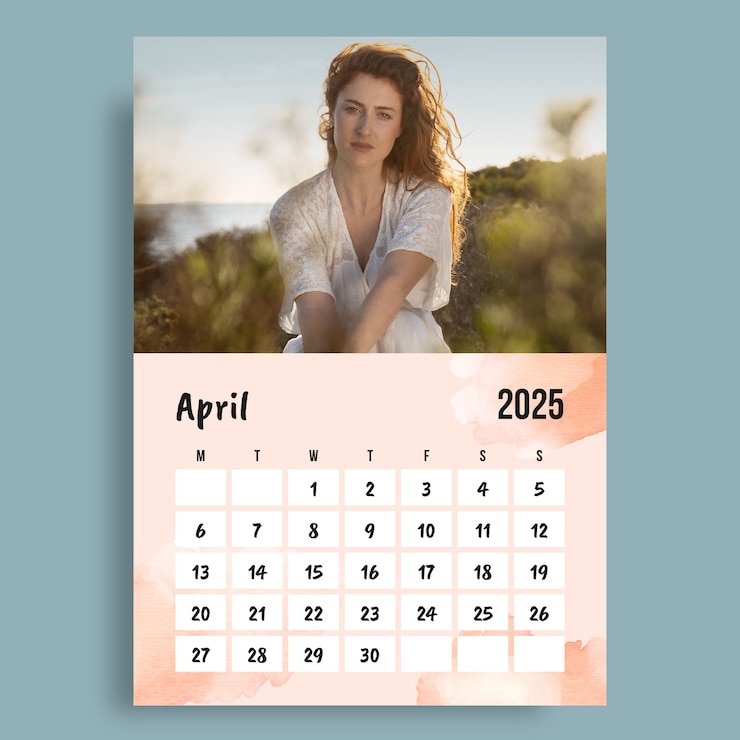 Vettore gratuito design modello di calendario