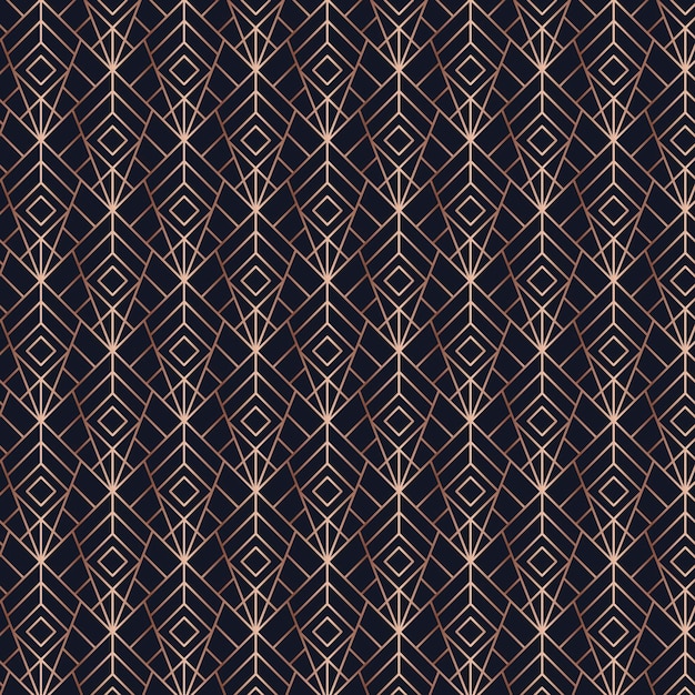 Design pattern art deco gradiente