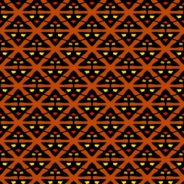 Design piatto con motivo africano