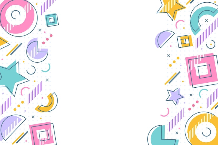 Vettore gratuito design piatto di sfondo astratto