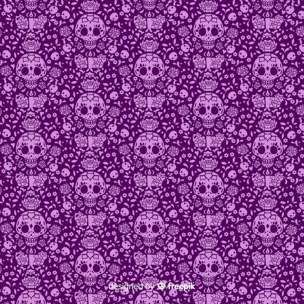 Design piatto día de muertos