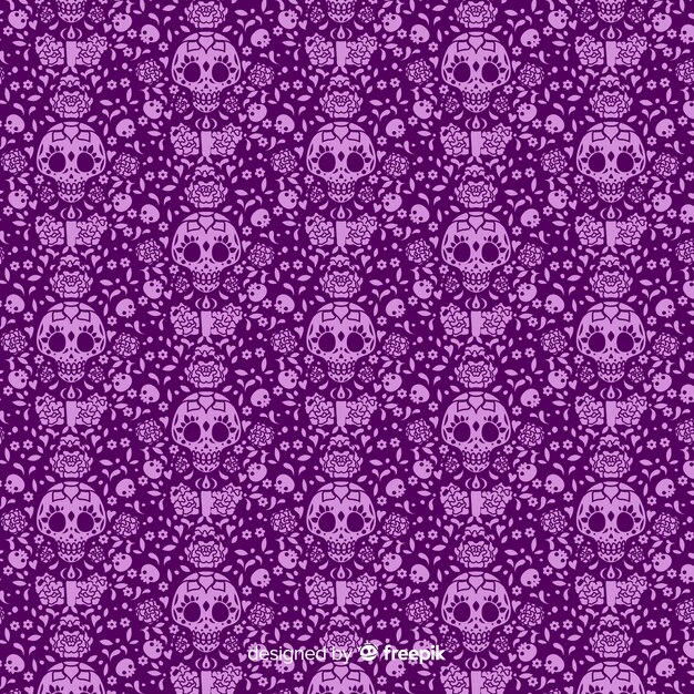 Design piatto día de muertos