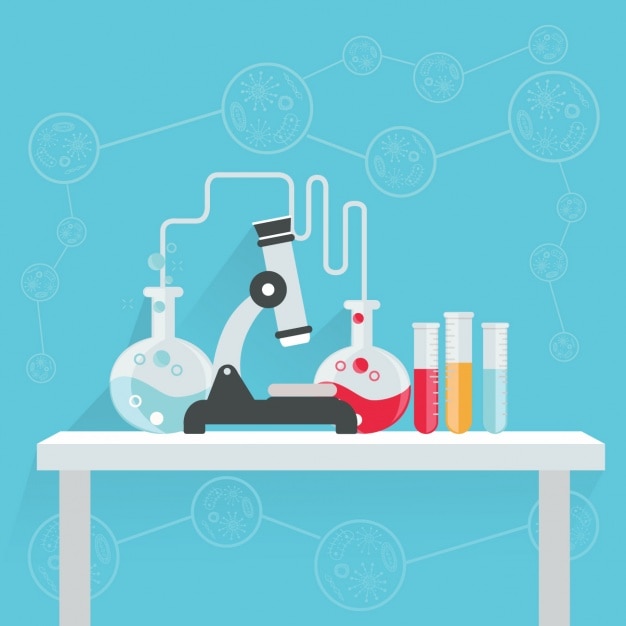 Vettore gratuito design science sfondo