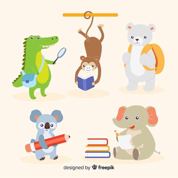 Di nuovo al branco di animali