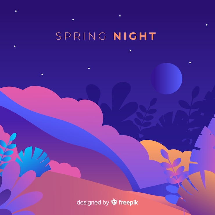 Vettore gratuito disegnati a mano sfondo floreale primavera