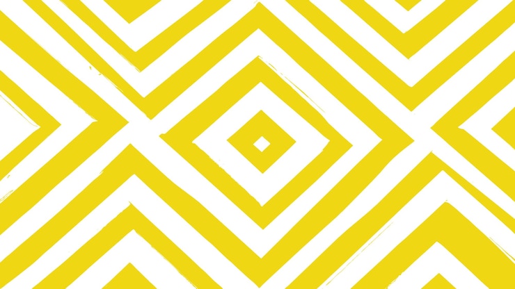 Vettore gratuito disegno a chevron giallo