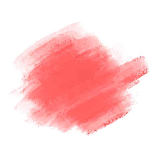 Disegno acquerello pennellata rosa