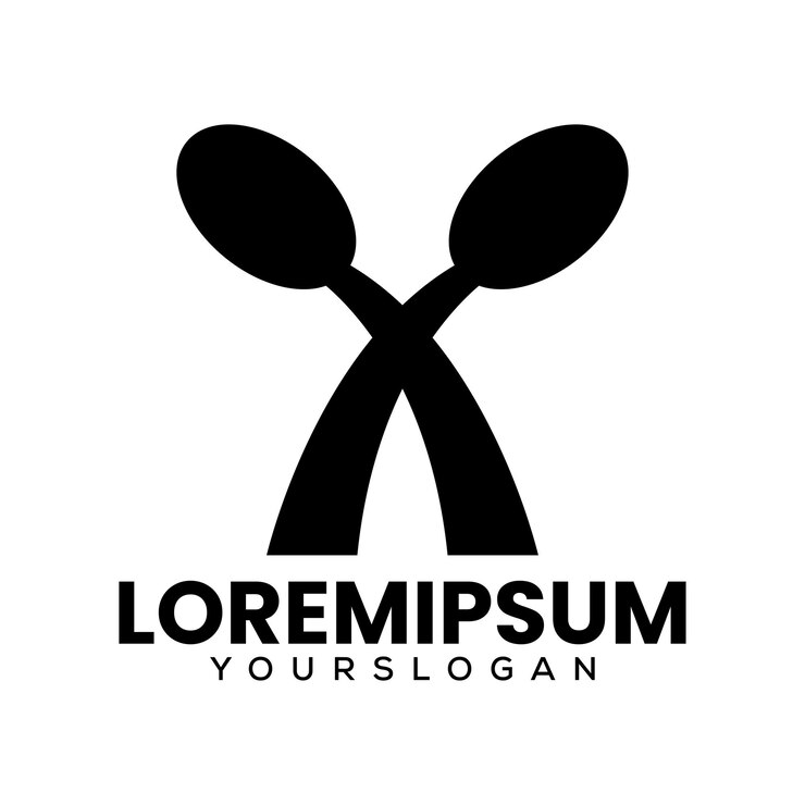 Vettore gratuito disegno del logo della lettera m i
