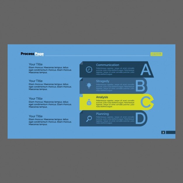 Disegno del modello Infografica