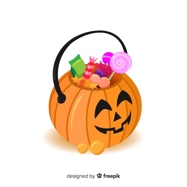 Disegno del sacchetto di Halloween