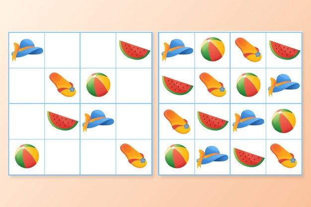 Disegno del sudoku sfumato