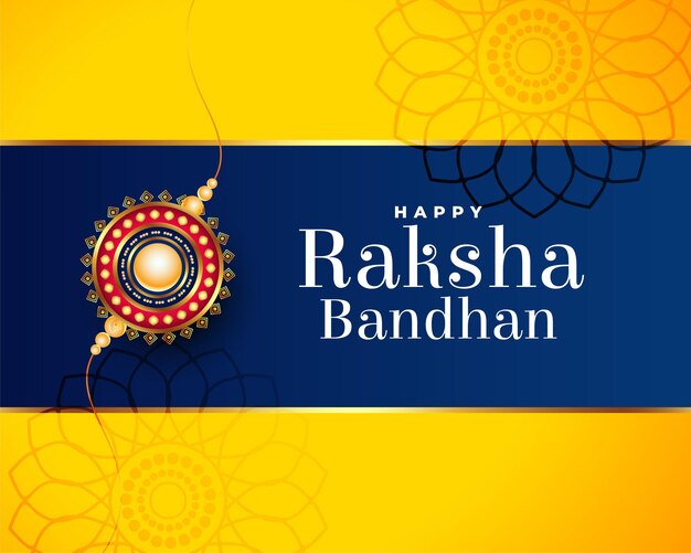 Disegno di biglietto di auguri festival indiano rakshan bandhan