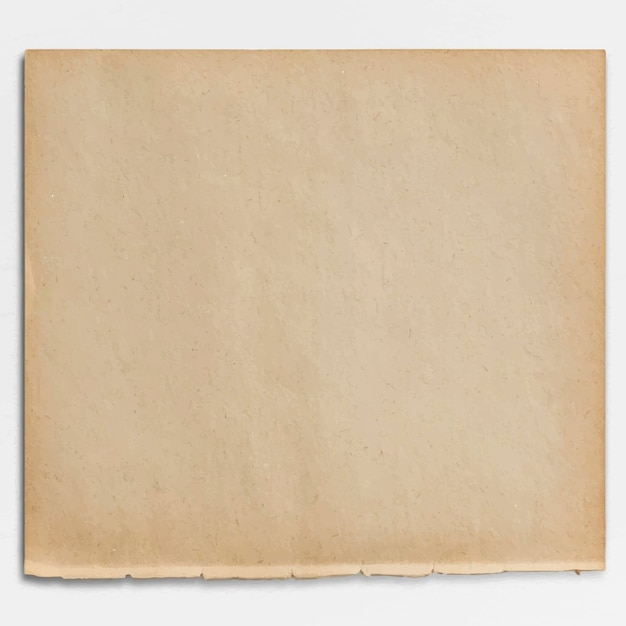 Disegno di carta marrone bianca