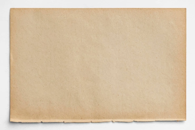 Vettore gratuito disegno di carta marrone bianca