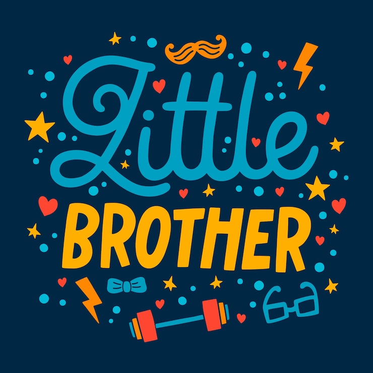 Vettore gratuito disegno di lettering bro disegnato a mano