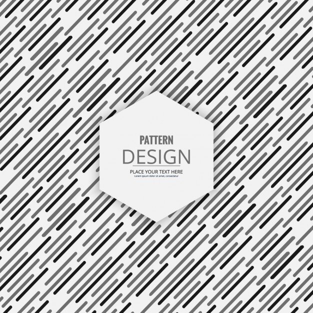 Disegno di linee in colore grigio