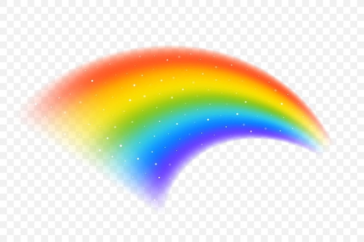 Vettore gratuito disegno di sfondo a spettro arcobaleno colorato isolato