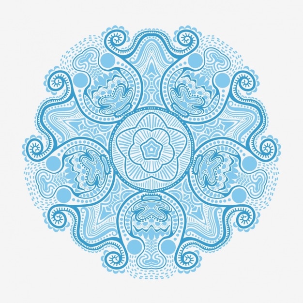 Vettore gratuito disegno di sfondo mandala