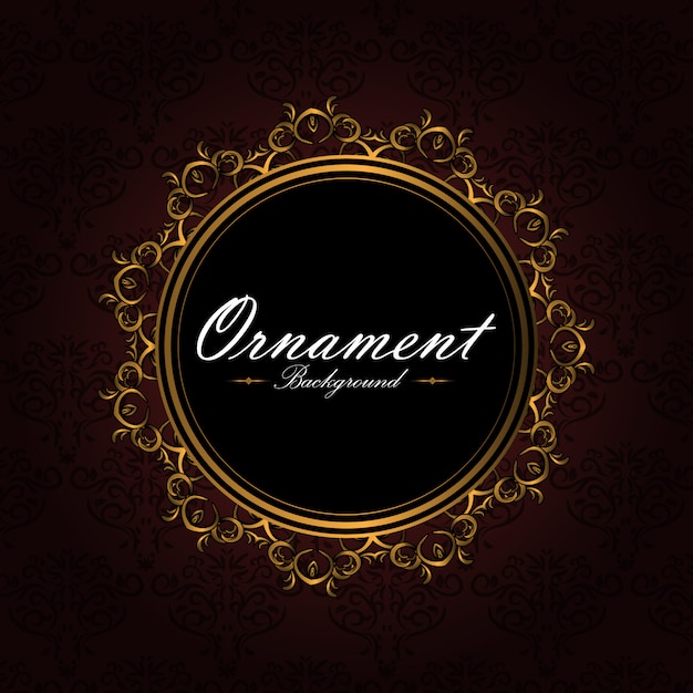 disegno di sfondo ornamentali