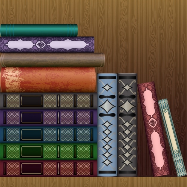 disegno sfondo di libri