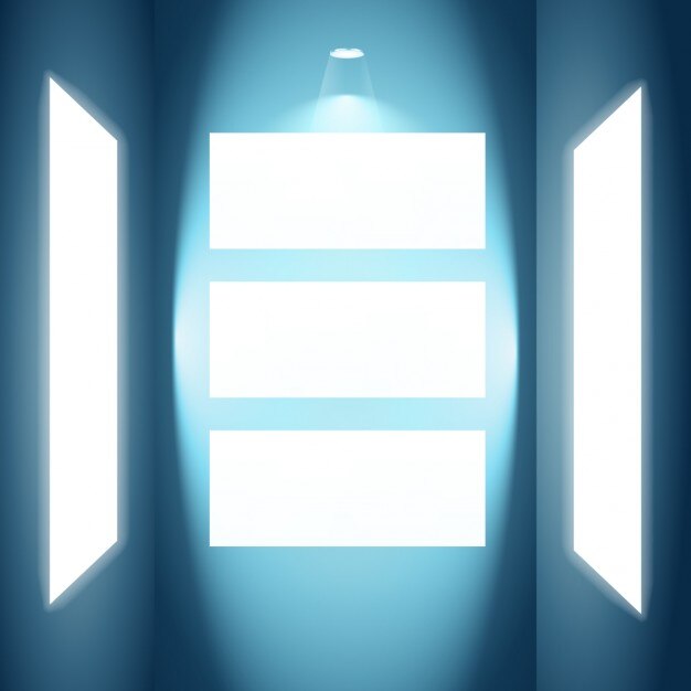 Vettore gratuito display wall