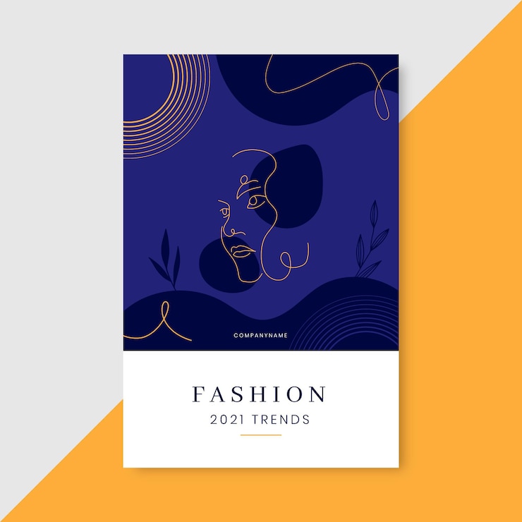 Vettore gratuito doodle post sul blog di moda elegante