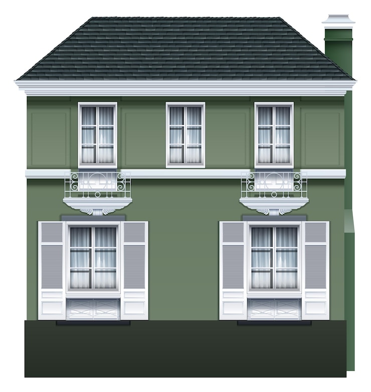 Vettore gratuito edificio
