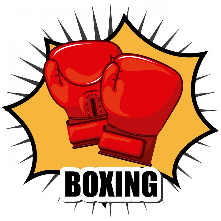 Vettore gratuito elemento semplice di boxe
