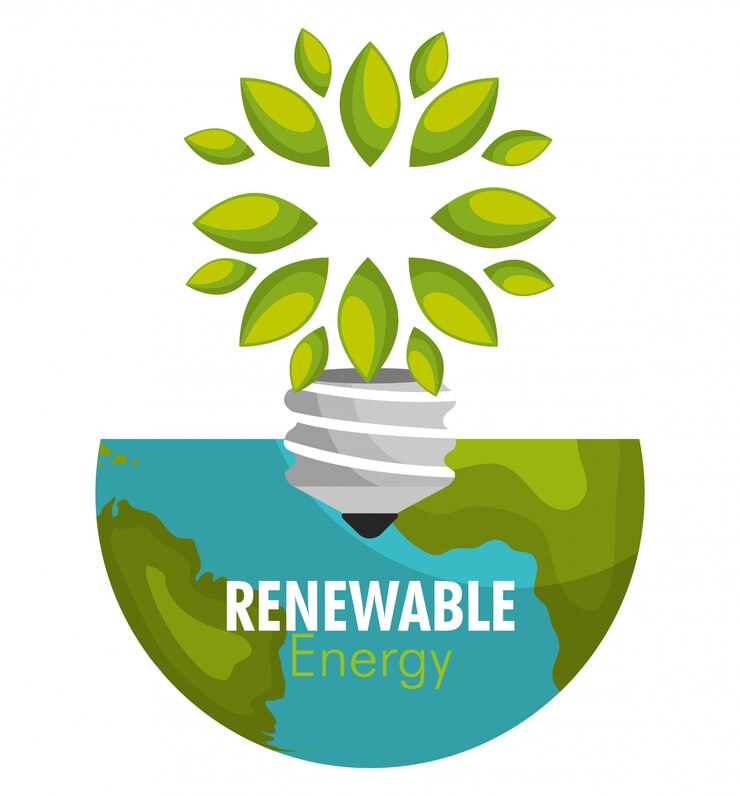 Vettore gratuito energie rinnovabili
